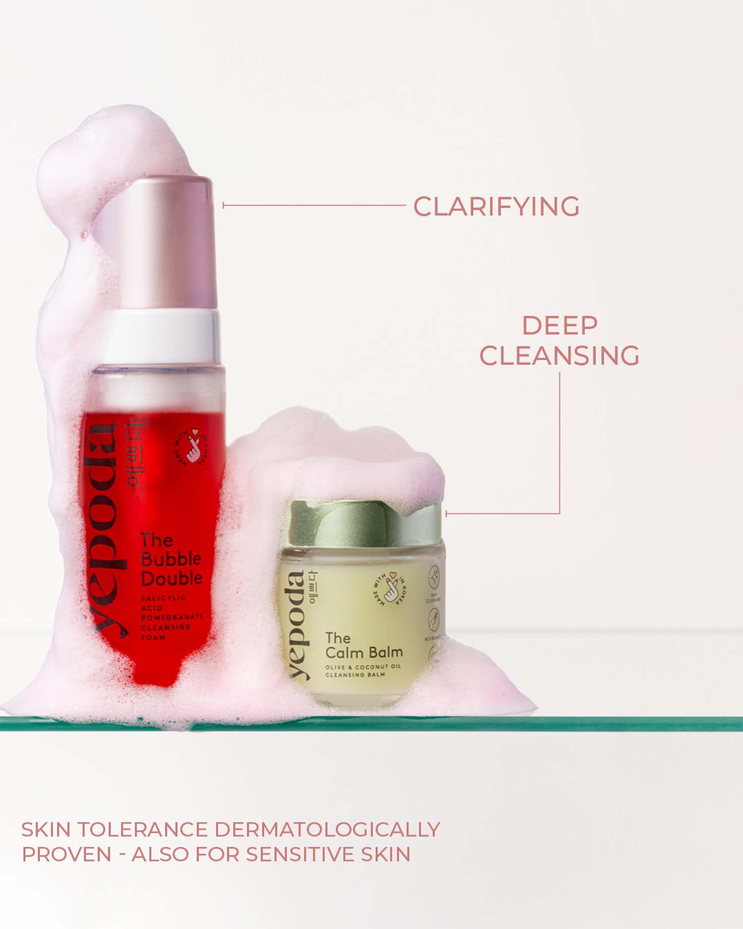 The Cleansing Duo - Double Cleansing - Yepoda