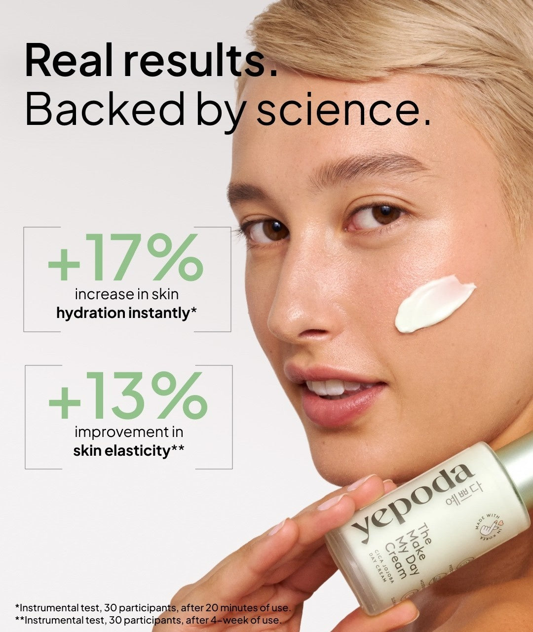 The Make My Day Cream - Moisturizing Day Cream - Yepoda