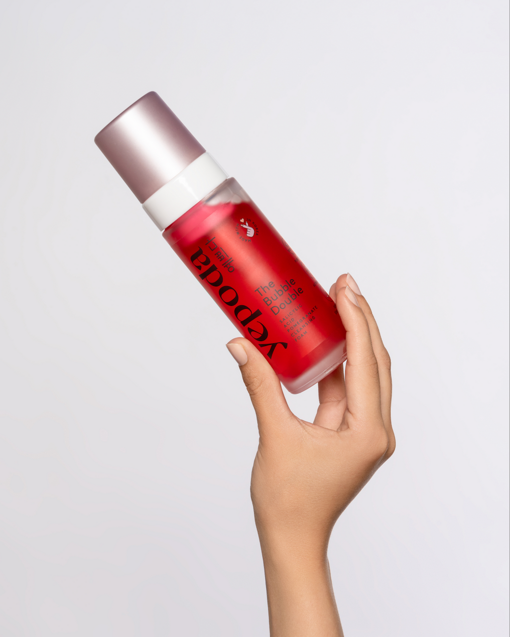 Let It Sit: Leave foam on skin for a minute to achieve a deeper pore cleansing.